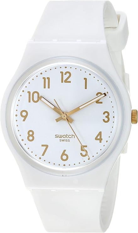 瑞士品牌 swatch 斯沃琪 原创系列石英中性手表 白衣主教 gw164